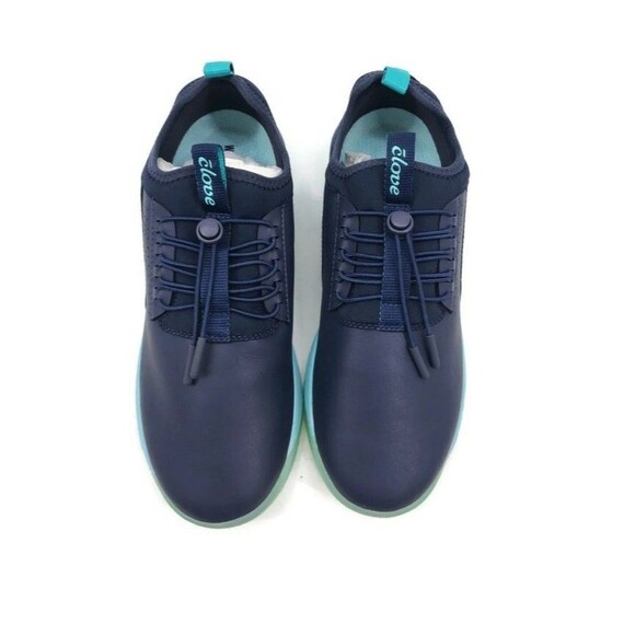 Clove Shoes Healthcare Nursing Sneakers Women Sz 8 EU 39 Aqua Blue - Picture 4 of 11